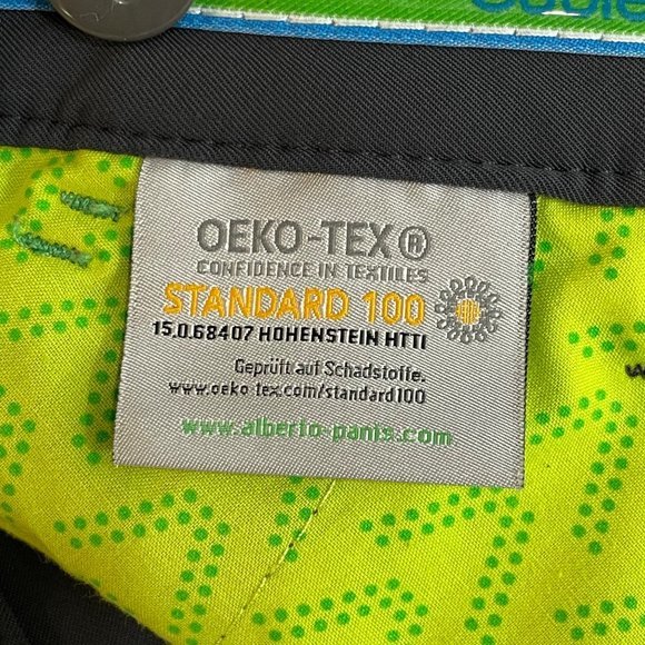 Alberto Golf Pants Men’s Size 58 Modern Fit 3xDRY Dark Gray Stretch - Picture 11 of 13